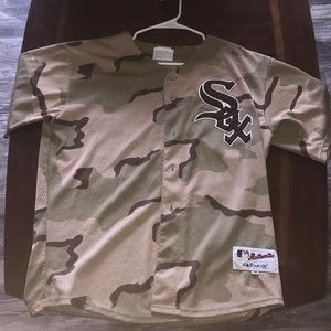 White Sox Camo Jersey (Bobby Jenks)